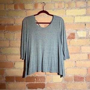 LUSH comfy 3/4 sleeve tee